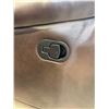 Image 4 : Brown Leather Manual Recliner