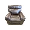 Image 2 : Amax Leather Brown Leather Power Recliner (missing adapter)