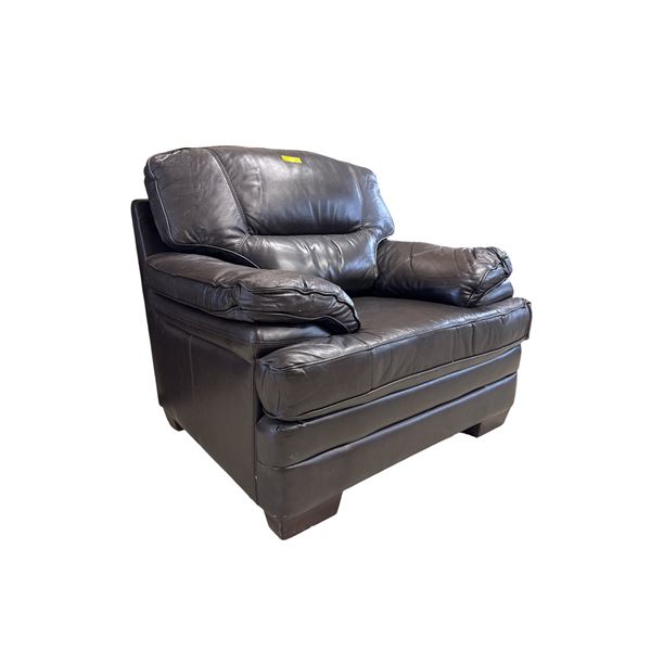 Top Grain Leather Club Chair