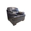 Image 1 : Top Grain Leather Club Chair