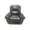 Image 3 : Amax Leather - Black Leather Manual Recliner