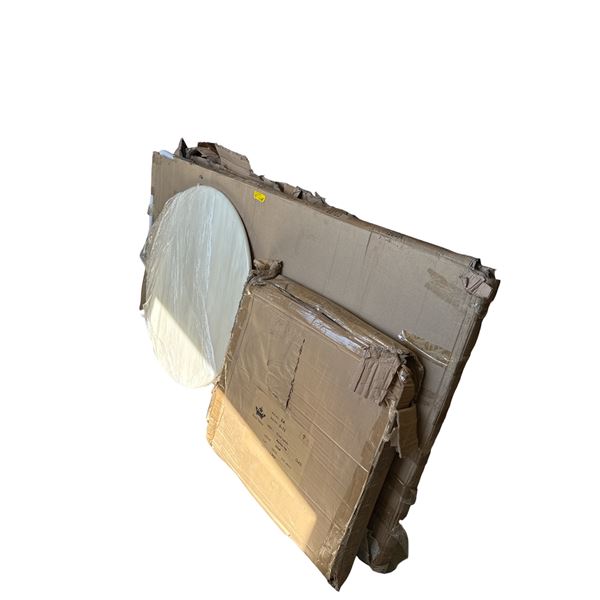 Assorted table marble and glass tops