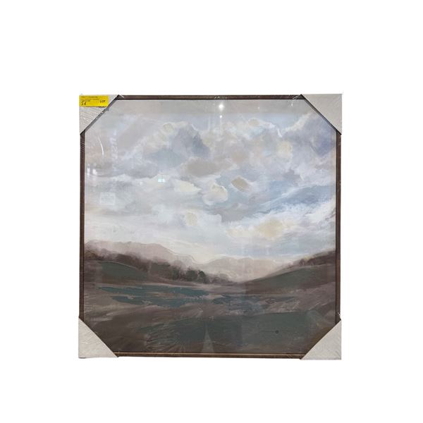 New - Landscape Abstract Painting - approx. 24x24in