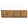 Image 1 : Moe's Monterey Media Cabinet Rustic Blonde - 78 3/4 x 15 3/4 x 21 5/8in H (box damage)