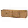 Image 2 : Moe's Monterey Media Cabinet Rustic Blonde - 78 3/4 x 15 3/4 x 21 5/8in H (box damage)