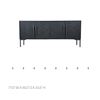 Image 1 : Moe's Fishbone Sideboard - 77x15.75x33.5in H in box (box damage)