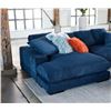 Image 2 : Moe's Plunge Sectional Navy Chaise in box (chaise only)