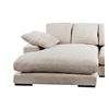 Image 2 : Moe's Plunge Sectional Cappuccino Chaise in box (chaise only)