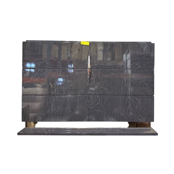 BNIB - Grey Walnut 3 Drawer Dressing Table by Style Importers Ltd.