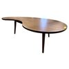 Image 1 : Mid-Century Modern Style Kidney Bean Coffee Table 3 Legs