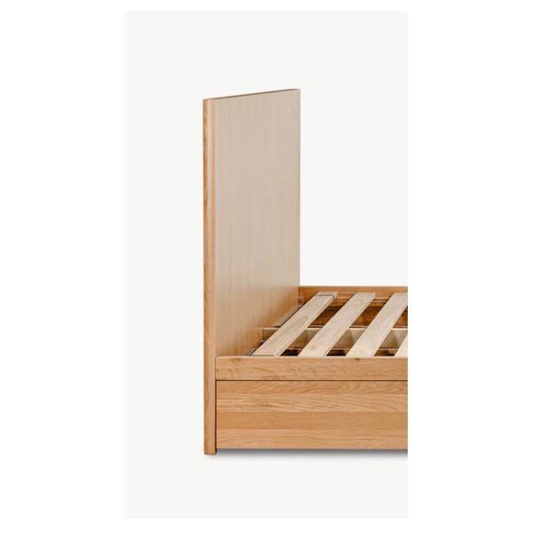 Sundays Welcome Home Form Bed Queen Oak Headboard only in box (picture is for white oak, for referen
