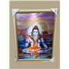 Image 1 : 4pc Lord Shiva Framed Wall Hangings - 28x36in