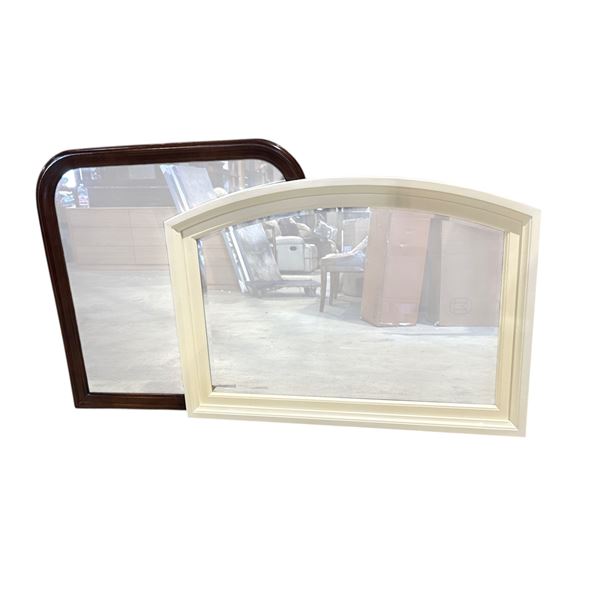 2pc assorted mirrors in boxes