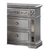 Image 2 : BNIB - Set of 2 Pamela Glazed Silver Night Stands