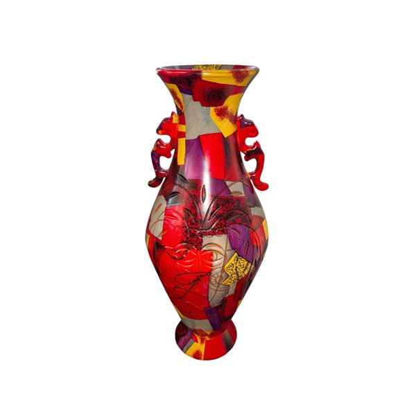 19in decorative vase ceramic