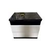 Image 2 : New - White and Black nightstand