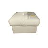 Image 2 : White leather ottoman