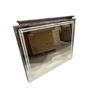 Image 1 : Hollywood Swank Rectangular Dresser Mirror - approx. 44x39in