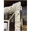 Image 4 : 74x38in White Framed Full Size Wall Mirror - Retail $1,197 by Royal Home Creations Ltd