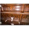 Image 6 : New - Ornate Traditional Style Dark Cherry Marble/Stone Top Dresser - approx. 70in x 19in x 43in H