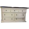 Image 1 : New - 7 Drawer White Dresser - approx. 64x18x36in H