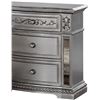 Image 2 : BNIB - Pamela Glazed Silver nightstand