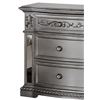 Image 3 : BNIB - Pamela Glazed Silver nightstand