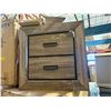 Image 2 : New - Set of 2 Chester Cream Oak Wooden Night Stands
