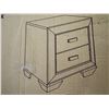 Image 4 : New - Set of 2 Chester Cream Oak Wooden Night Stands