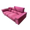 Image 1 : Magenta Upholstered Sofa