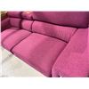 Image 3 : Magenta Upholstered Sofa