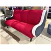 Image 2 : Modern Red & Black "Speedy" Style Sofa