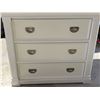 Image 3 : New - 3 Drawer Elegant White End Table