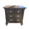 Image 1 : New - 3 Drawer Elegant Gray End Table