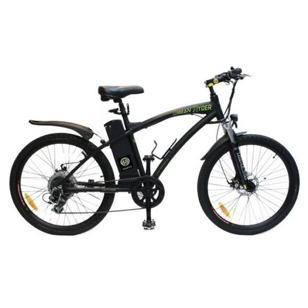 NEW Urban Ryder Mountain E-Bike Matte Black - Model URMEN12, R.V. $2,099.01 THIS LOT IS LOCATED AT 2