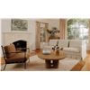 Image 2 : Moe's PELLICANO SOFA PERFORMANCE FABRIC BEIGE STRIPE in box