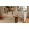 Image 3 : Moe's PELLICANO SOFA PERFORMANCE FABRIC BEIGE STRIPE in box