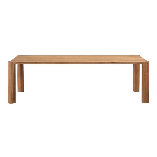Moe's Post Dining Table Oak Natural Top (only top, no legs)