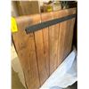 Image 3 : Moe's 55in Live Edge Finished Dining Table top (no legs) with some cracks - 55inx30in