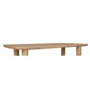 Image 3 : Moe's Anders Dining Table Large Natural Top - 98.0” W X 42.0” D X 30.0” H