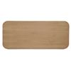 Image 4 : Moe's Anders Dining Table Large Natural Top - 98.0” W X 42.0” D X 30.0” H