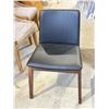 Image 3 : Moe's Deco Dining Chair Ebony PVC