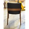 Image 4 : Moe's Deco Dining Chair Ebony PVC