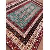 Image 4 : Fine texture with all over design. Low-pile 100% Authentic Hand Knotted Wool Persian Rug Handmade in