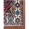 Image 2 : Geometric map Vegetables dye 100% Authentic Hand Knotted Wool Persian Rug Handmade in Iran (3.6' Ã[x