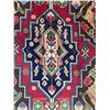 Image 3 : Geometric map Vegetables dye 100% Authentic Hand Knotted Wool Persian Rug Handmade in Iran (3.6' Ã[x