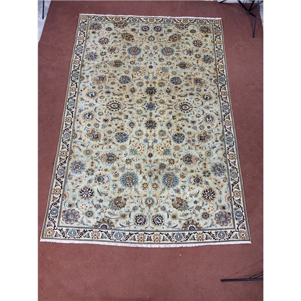 All over design Fine Texture Sheepwool Vegetables dye 100% Authentic Hand Knotted Wool Persian Rug H