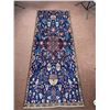 Image 2 : Fluffy carpet with the best dark blue colour So beautiful 100% Authentic Hand Knotted Wool Persian R