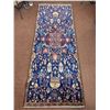 Image 6 : Fluffy carpet with the best dark blue colour So beautiful 100% Authentic Hand Knotted Wool Persian R