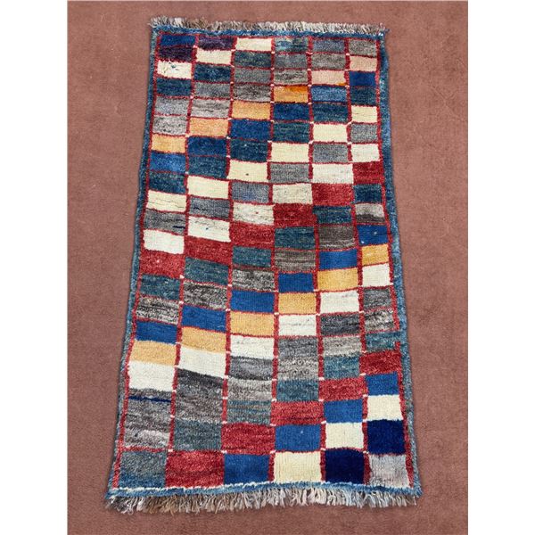Fluffy carpet 100% Authentic Hand Knotted Wool Persian Rug Handmade in Iran (3.5' Ã— 2' ft 